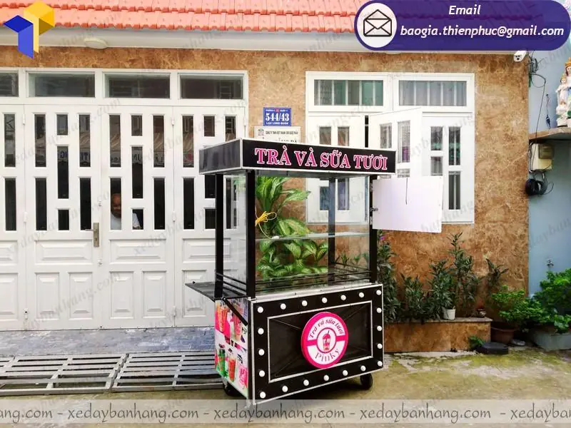 quầy bán trà sữa giá bao nhiêu