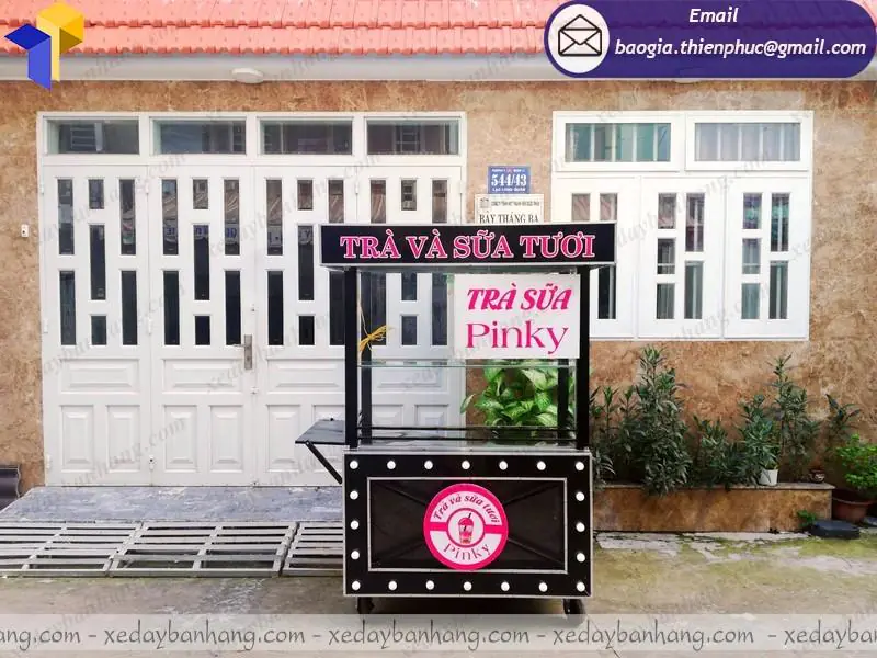 quầy bán trà sữa giá rẻ