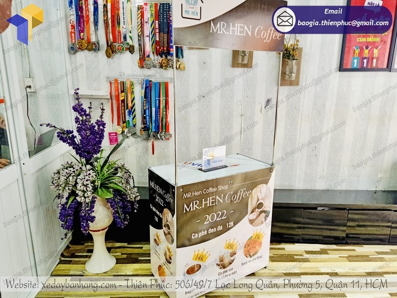 Quầy cà phê di động giá rẻ