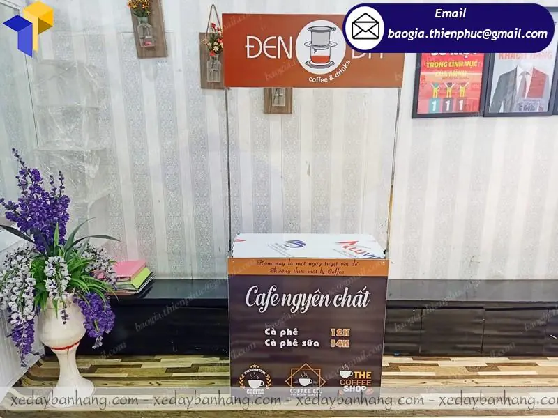 quầy kệ lắp ráp bán cafe giá rẻ