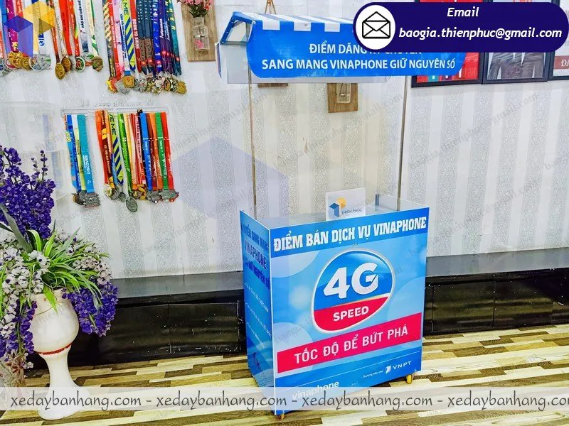 quầy kệ lắp ráp quảng cáo sản phẩm đẹp giá rẻ