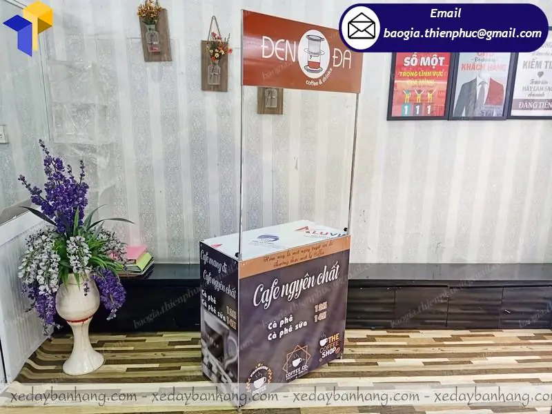 quầy lắp ráp bán coffee mang đi