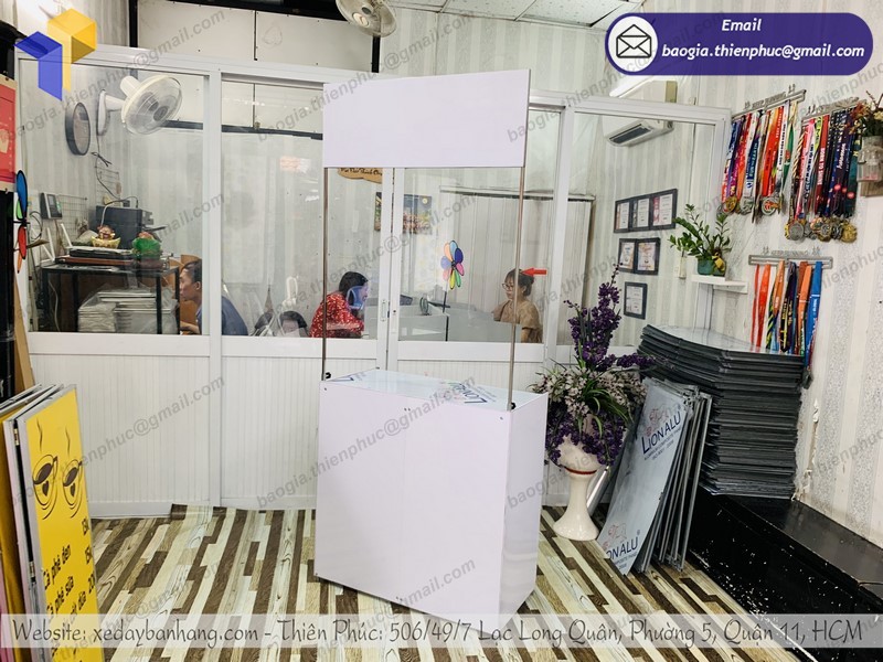 quầy lắp ráp bán hàng lưu động