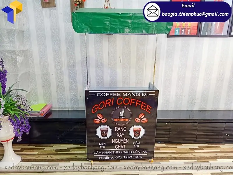 đặt làm quầy lắp ráp café rang mộc mang đi giá rẻ ở đâu