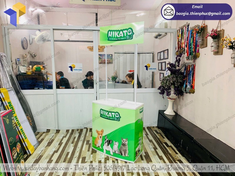 booth nhựa quảng cáo tphcm