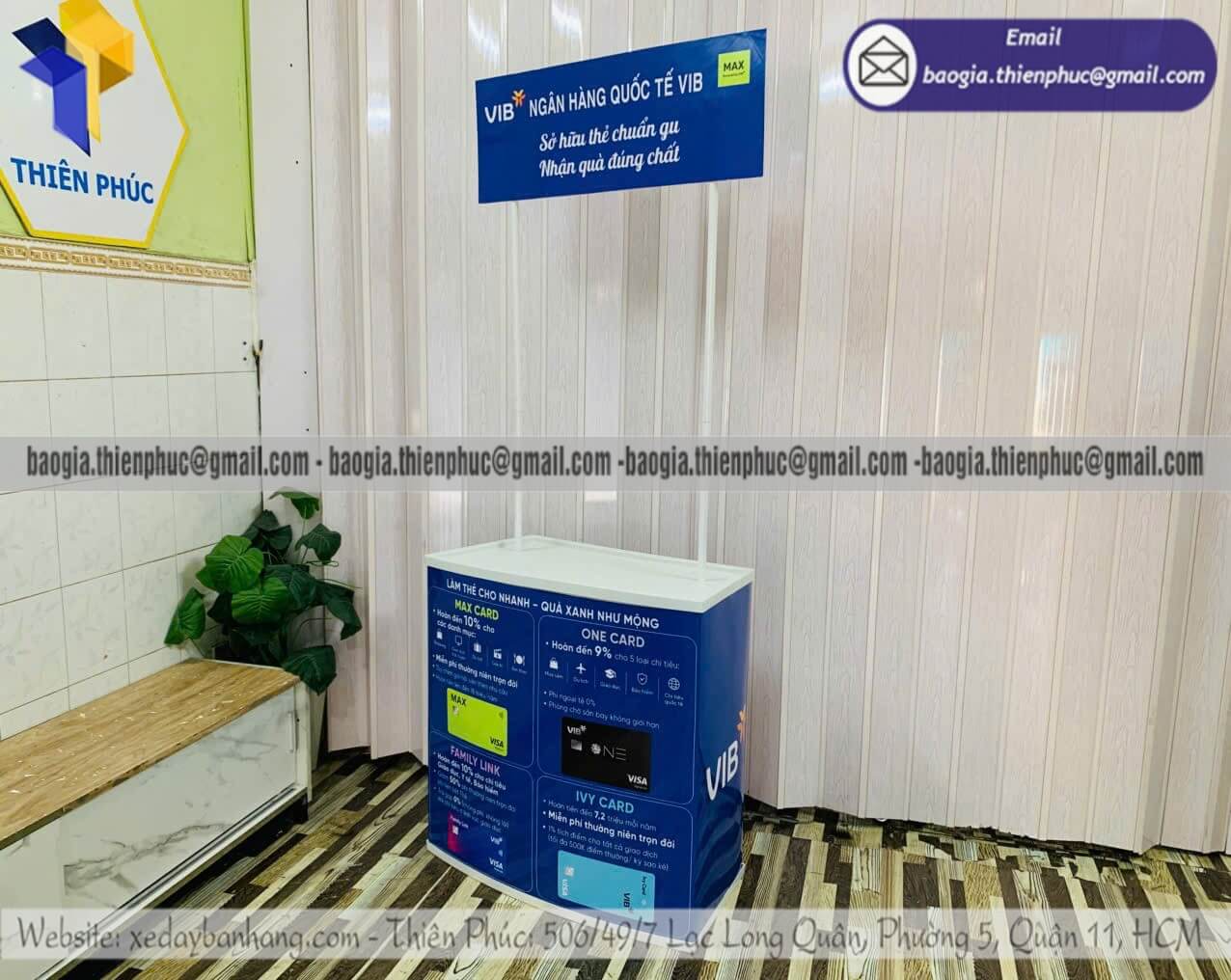 Quầy nhựa cho sự kiện tiếp thị sản phẩm di động tháo lắp nhanh dễ mang đi