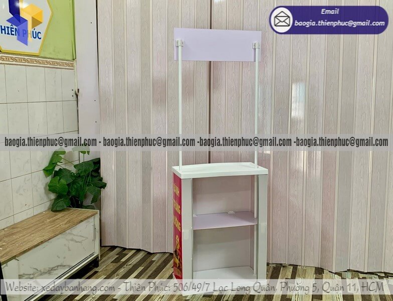Quầy nhựa PG tiếp thị quảng cáo sản phẩm tại sự kiện bán hàng bùng nổ doanh số
