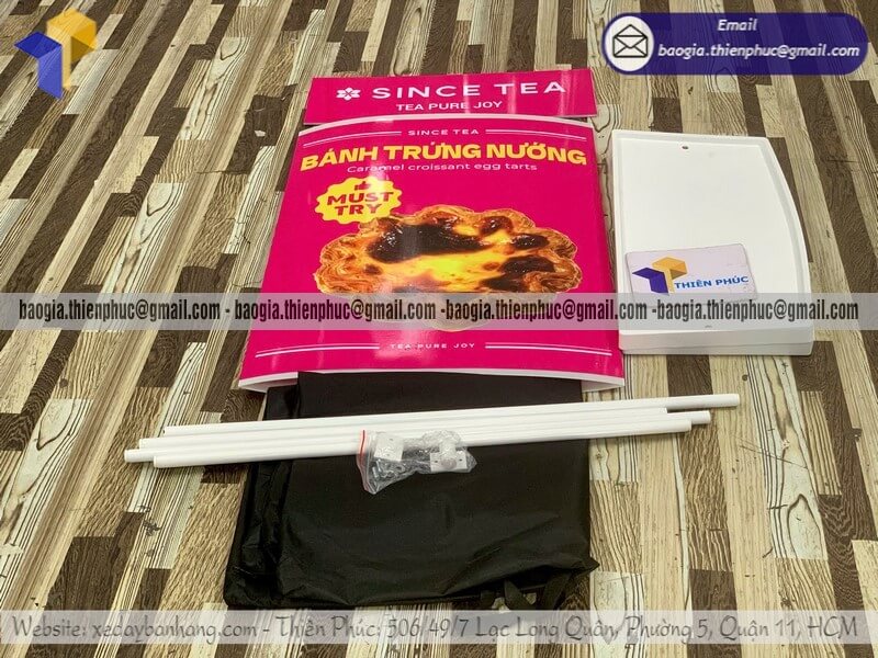 Quầy nhựa PG tiếp thị quảng cáo sản phẩm tại sự kiện cần gấp để kịp chạy chương trình
