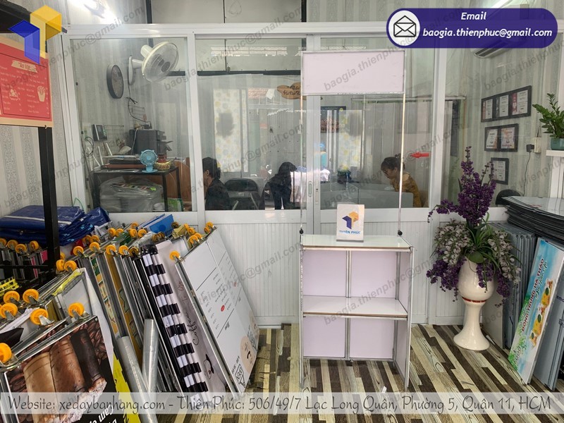 quầy bán cà phê lắp ráp bền