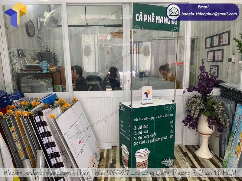 quầy bán cà phê lắp ráp uy tín