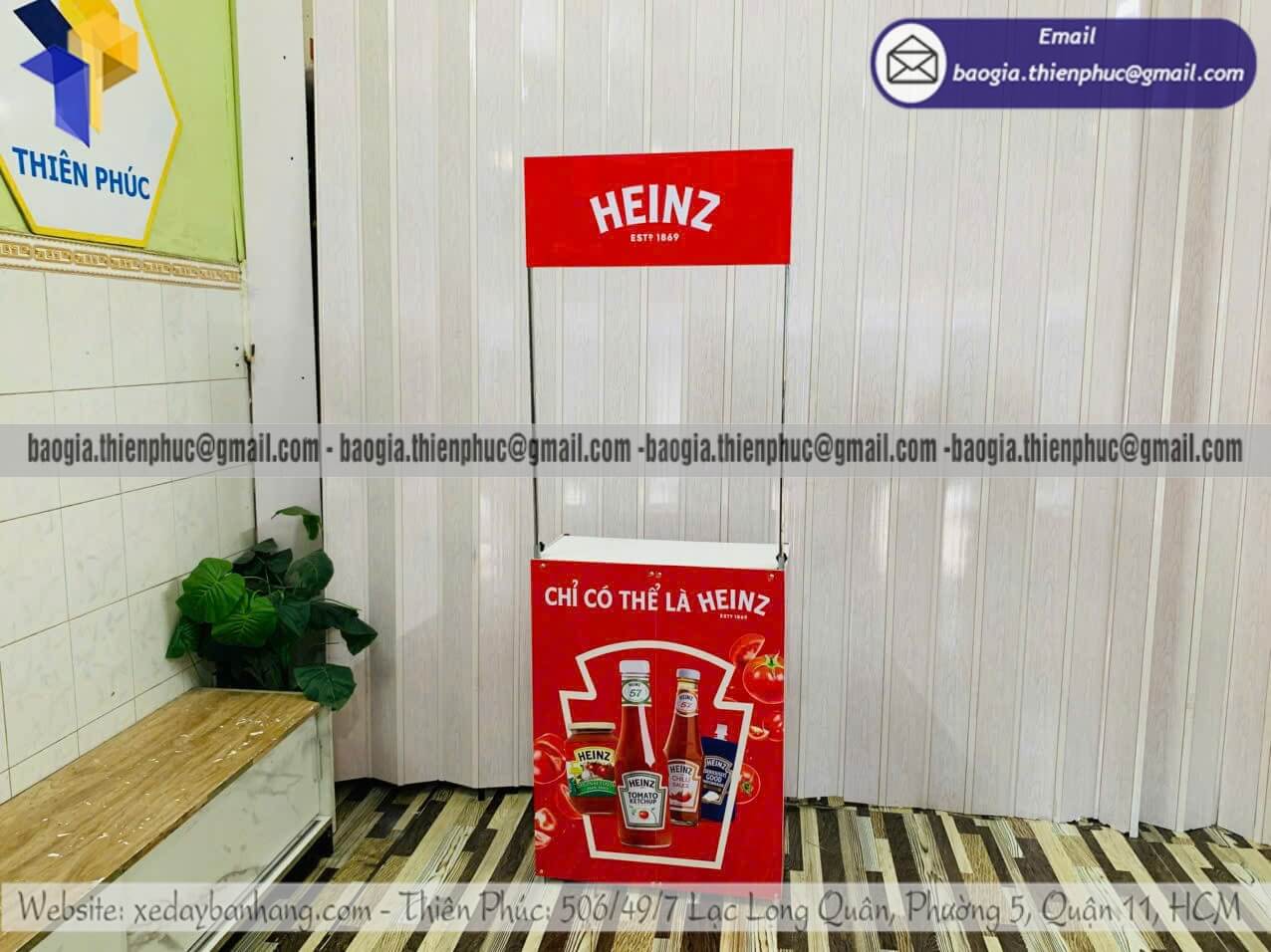 Quầy sắt sampling nhỏ quảng cáo thương hiệu mới