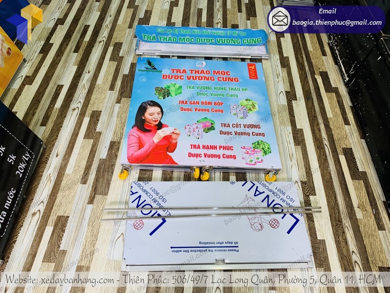 Quầy tiếp thị quảng cáo uy tín