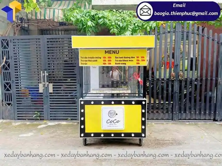 quầy trà sữa inox giá rẻ