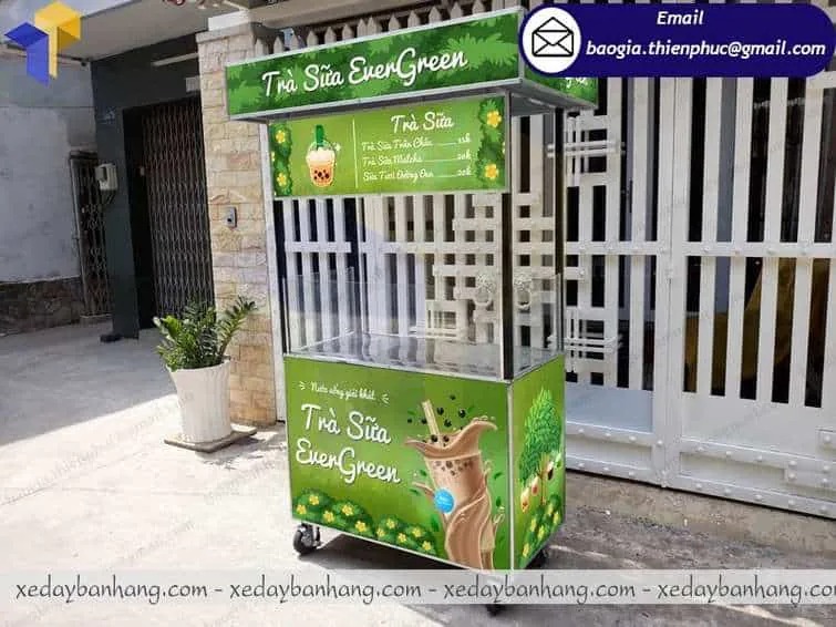 quầy trà sữa mang đi giá rẻ đẹp