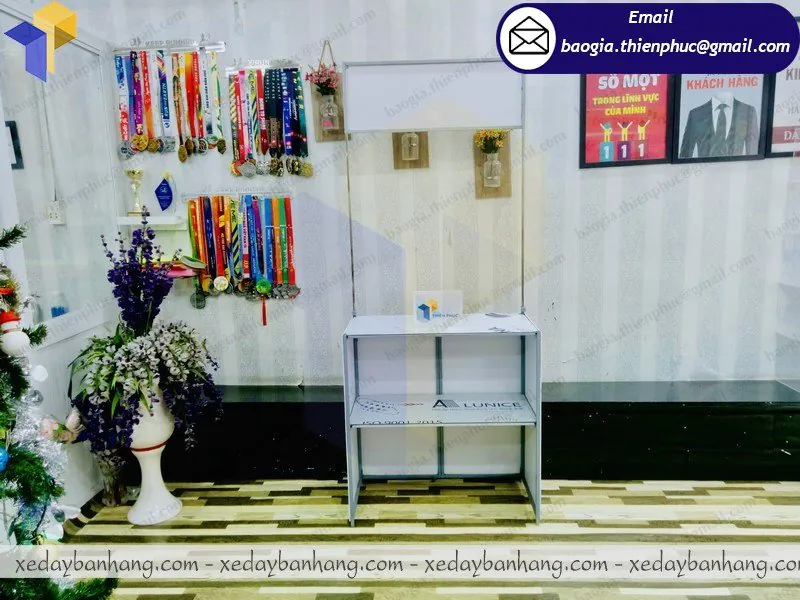 sản xuất booth bán đồ ăn sáng