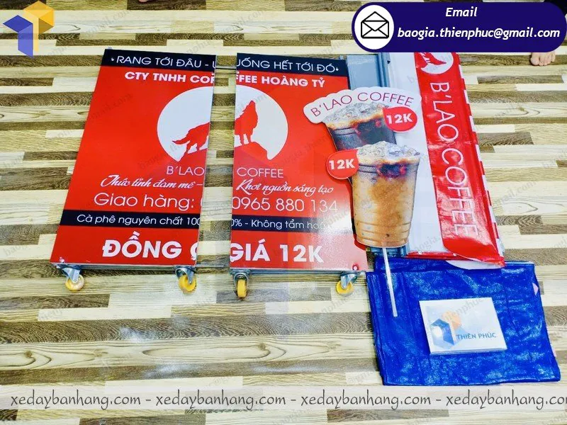 thiết kế booth bán hàng lắp ráp theo yêu cầu