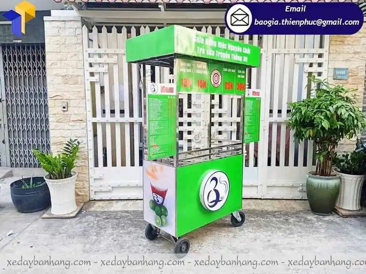 thiết kế tủ inox bán cafe pha máy