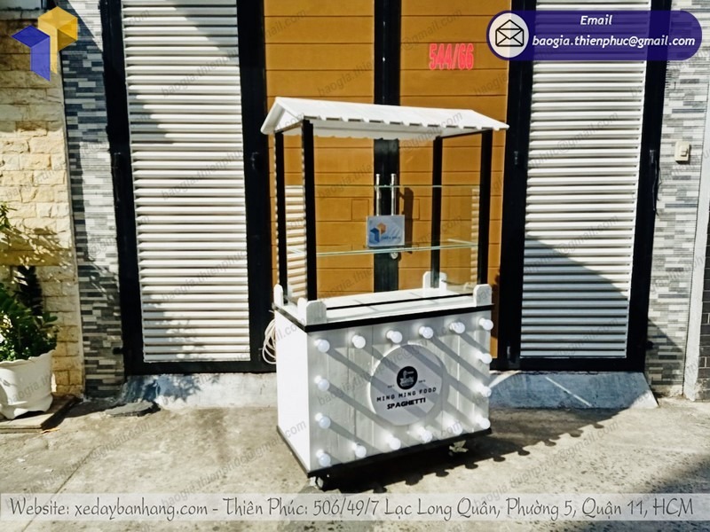 thiết kế xe bán đồ ăn nhanh