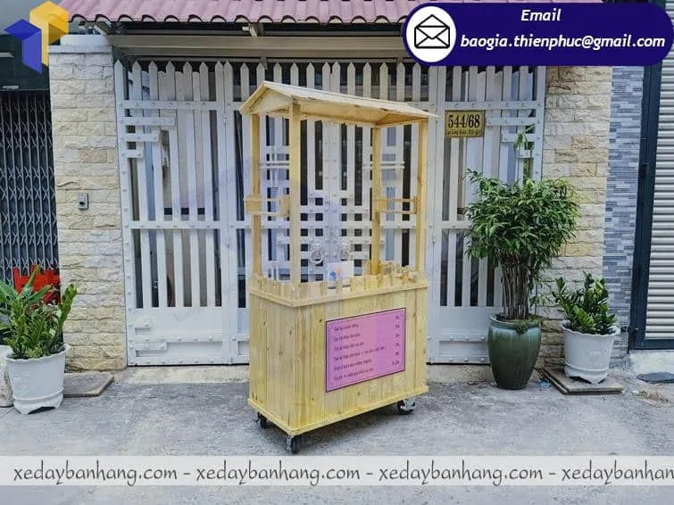 thiết kế xe bán tàu hủ đá