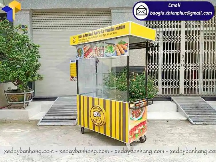 thiết kế xe cá viên vỉa hè
