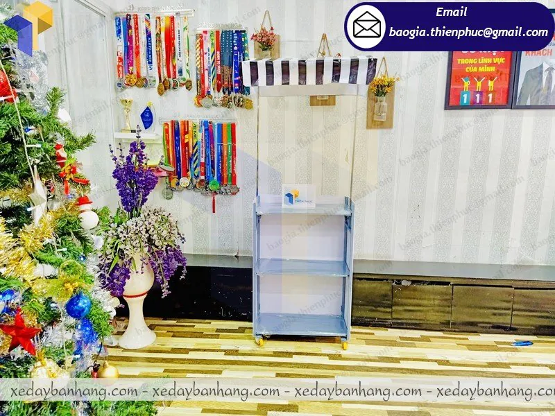 thiết kế xe cafe mini lắp ráp theo yêu câu