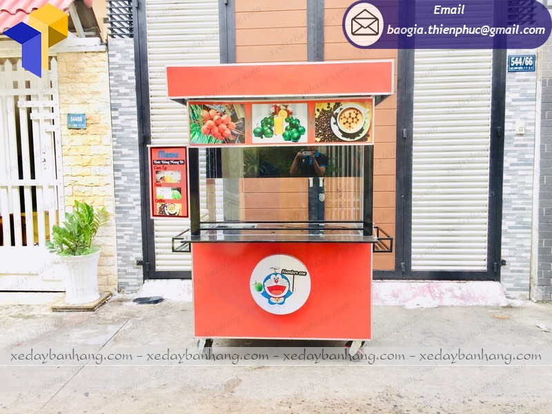 thiết kế xe đẩy bán cam ép