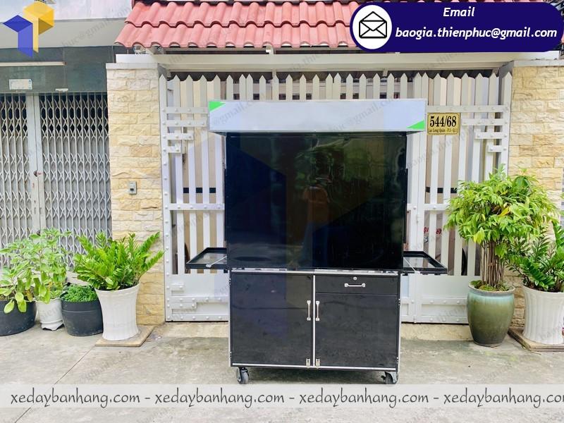 thiết kế xe sắt bán sinh tố giá rẻ