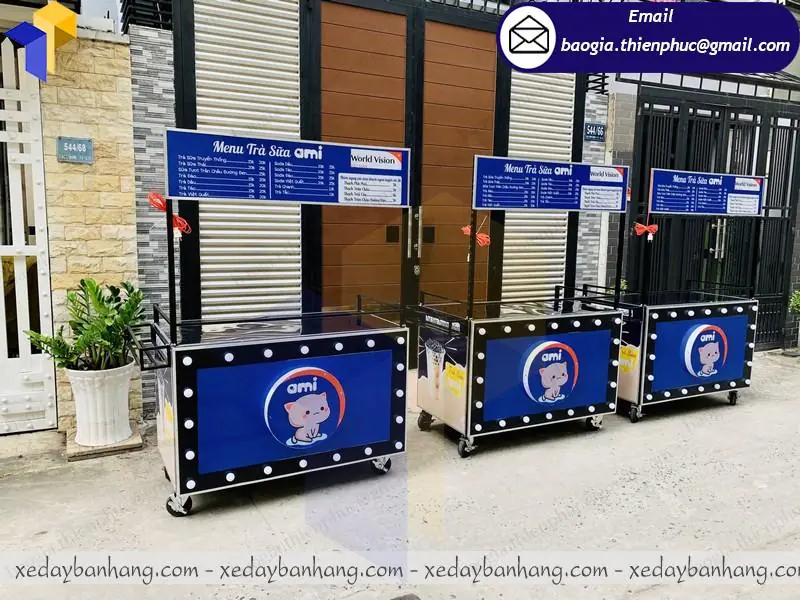 tủ bán trà sữa giá rẻ