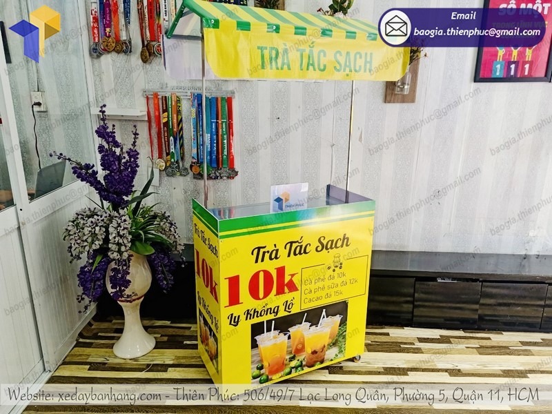 tủ bán trà tắc giá rẻ