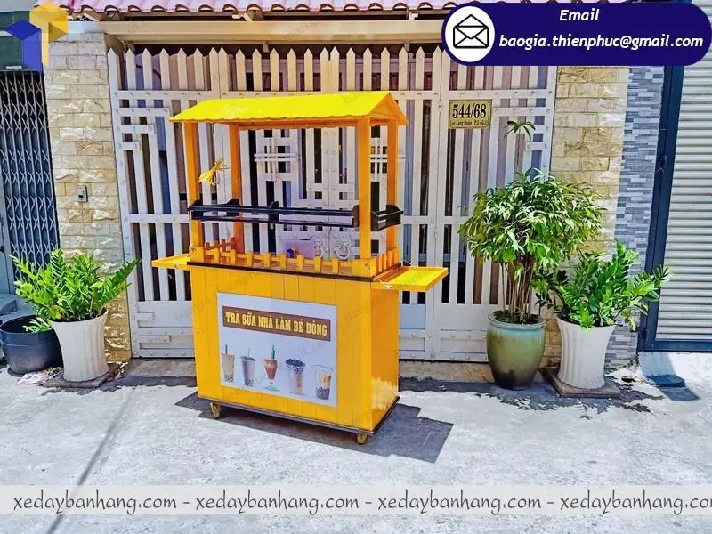 tủ trà sữa đẹp