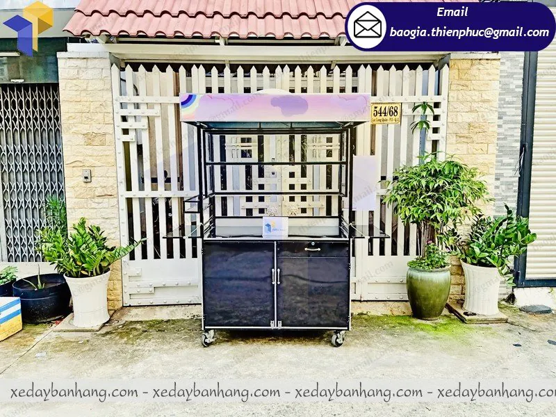 xe bán bánh crepe giá rẻ