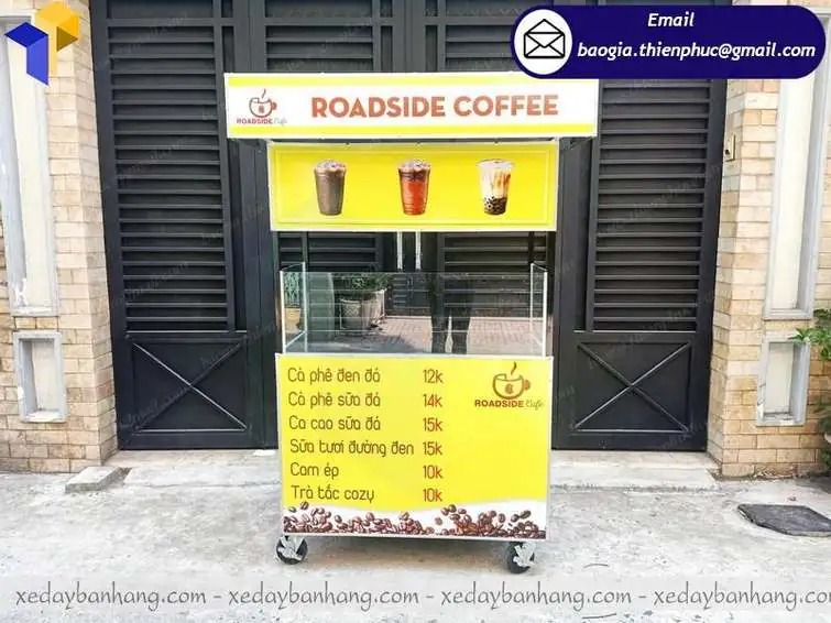 xe bán cafe đẹp giá rẻ