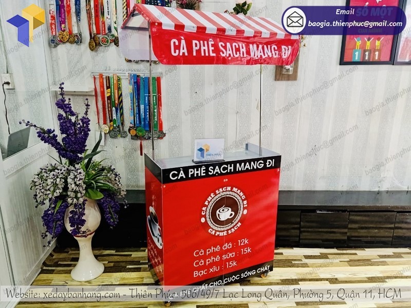 xe bán cafe take away giá rẻ