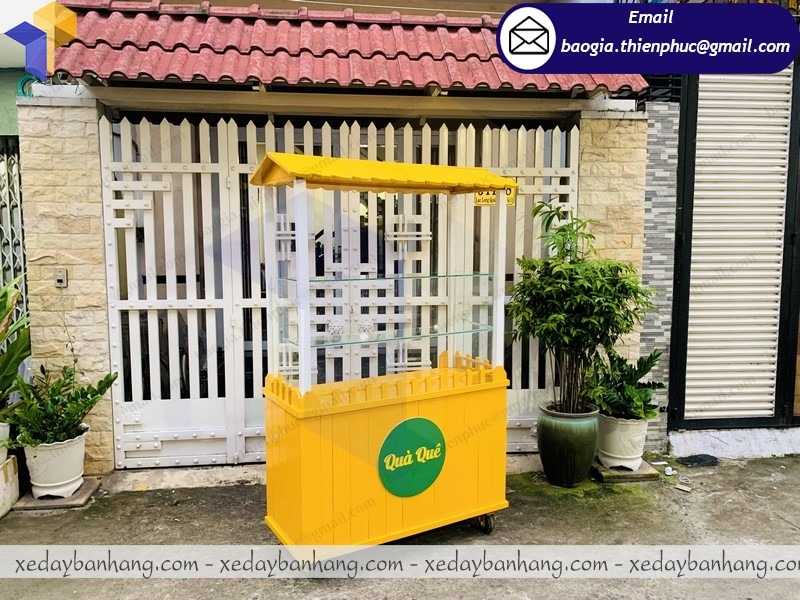 xe bán đồ ăn vặt bánh mì giá rẻ