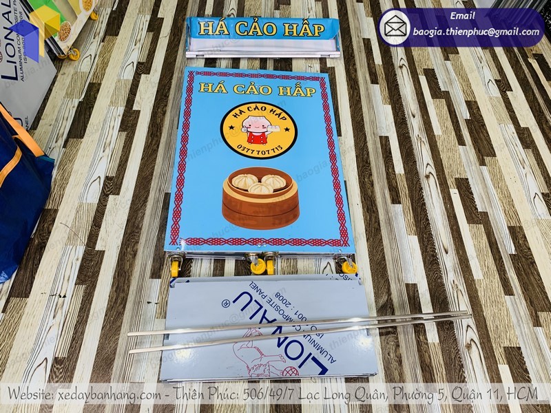 xe bán há cảo nhỏ gọn rẻ