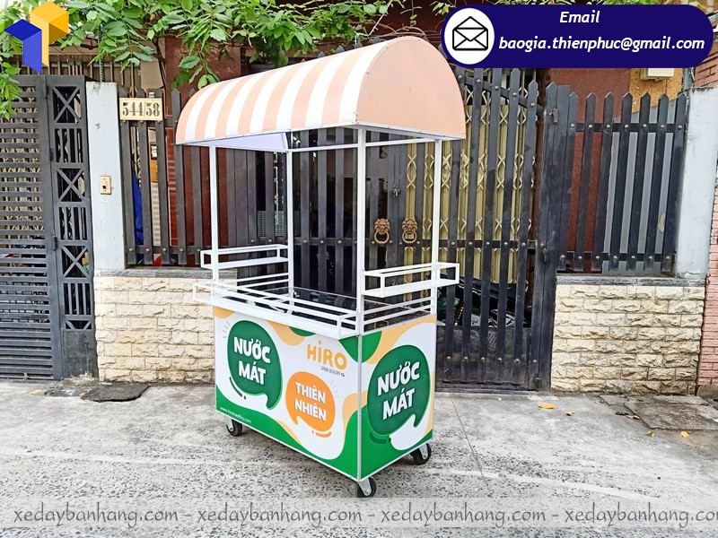 xe bán nước sâm bí đao thiên Phúc