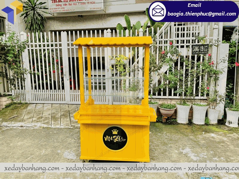 xe bán trà sữa giá rẻ