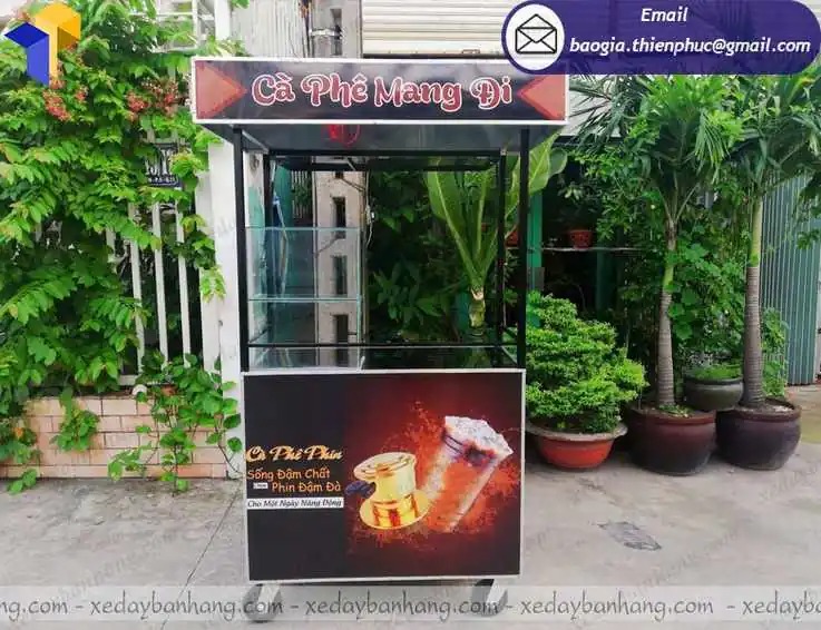 xe cà phê mang đi giá rẻ