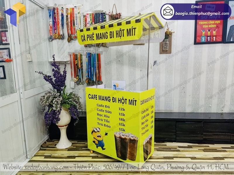 Xe cà phê take away đẹp