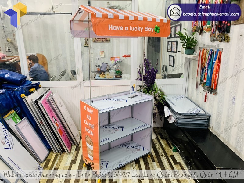 xe cà phê take away đẹp