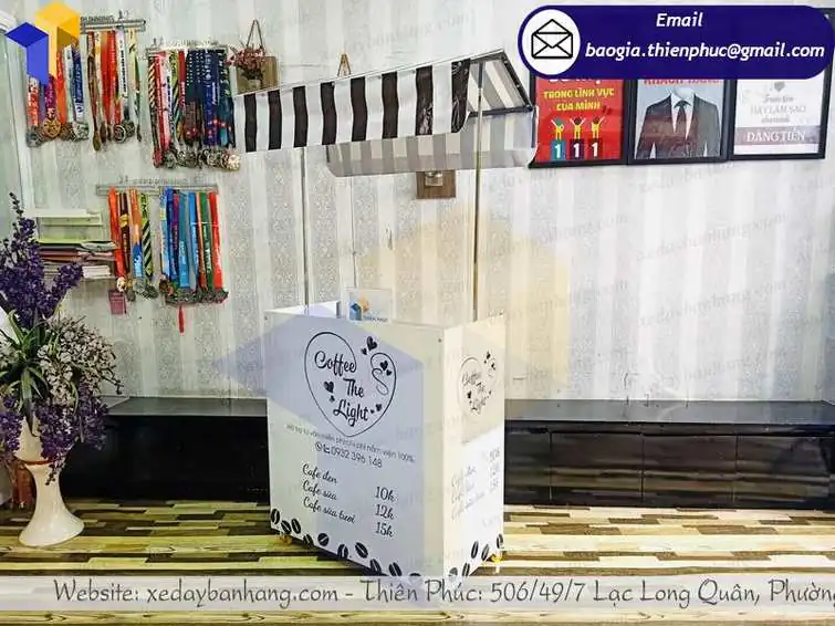 xe cafe gấp gọn bao nhiêu tiền
