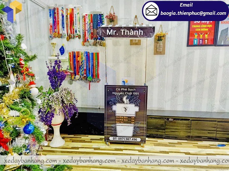 xe cafe mini lắp ráp