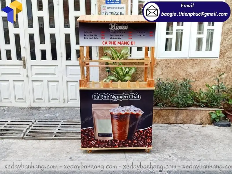 xe bán cafe espresso