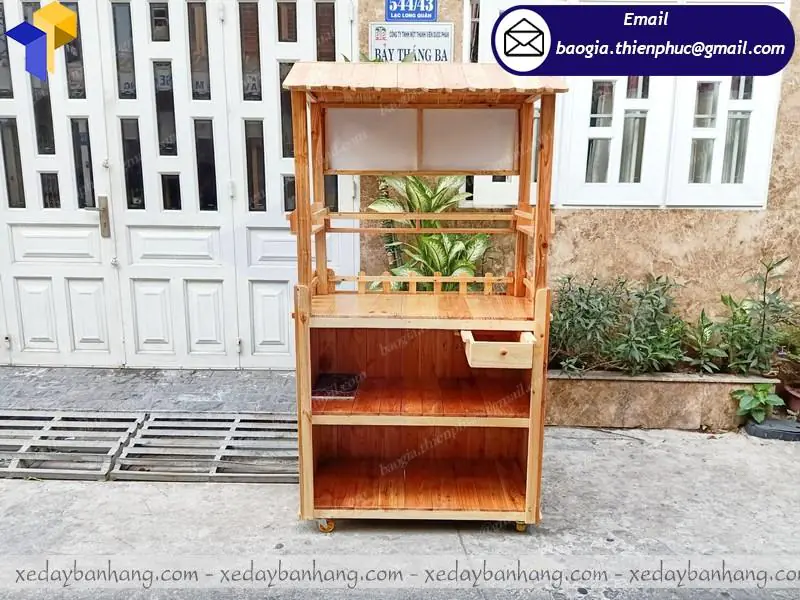 thiết kế xe cafe take away