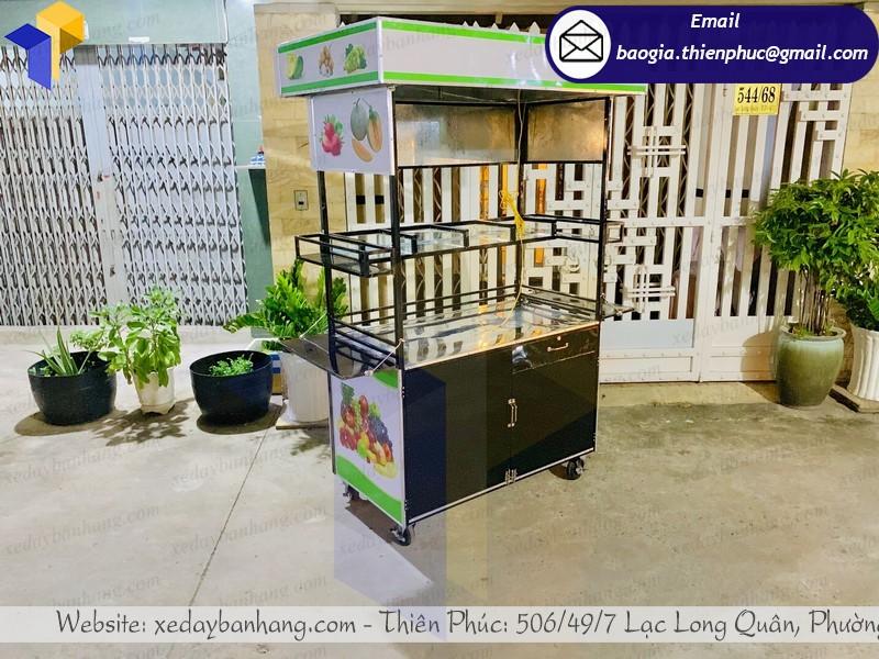 xe inox bán sinh tố nước ép đẹp