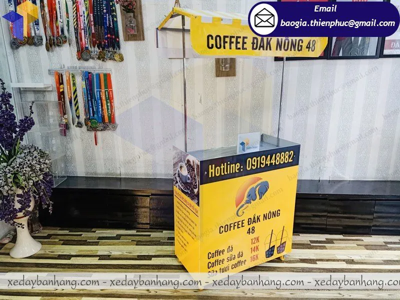 xe lắp ráp bán cafe ban mê giá rẻ