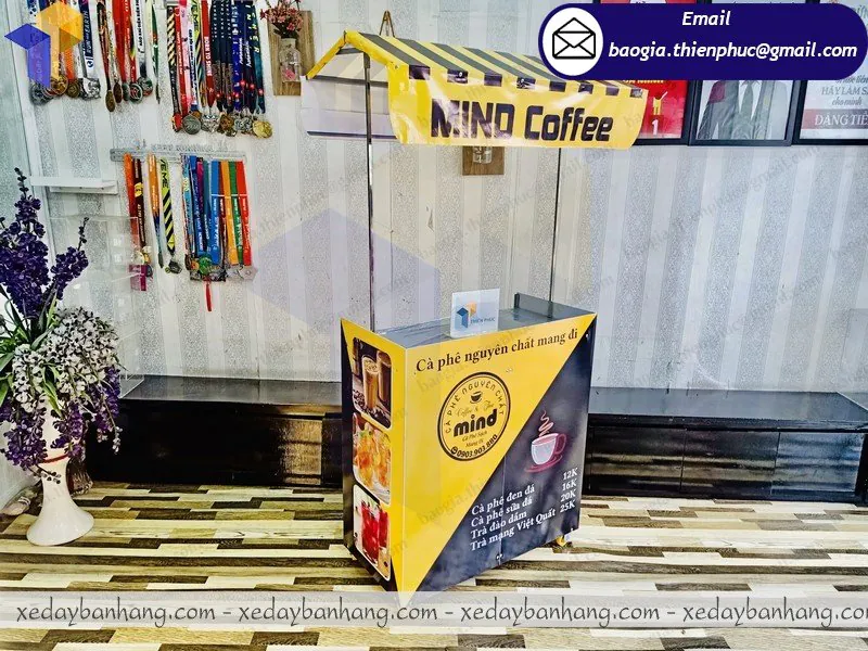 xe lắp ráp bán cafe nguyên chất giá rẻ