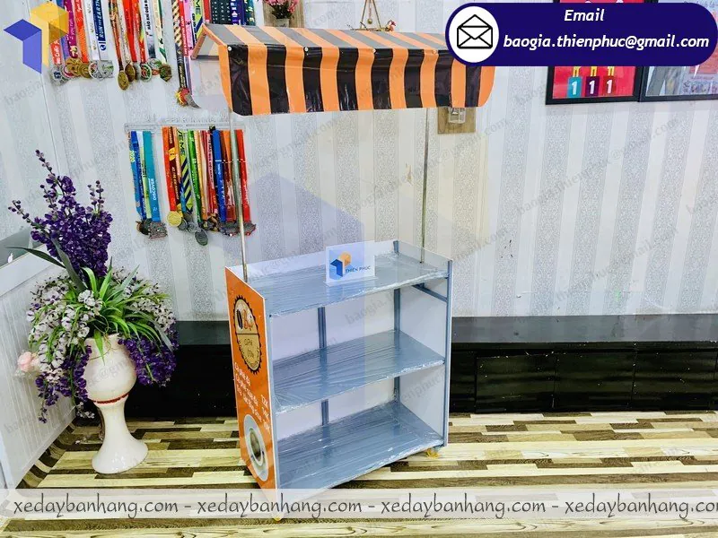 xe lắp ráp bán cafe phin