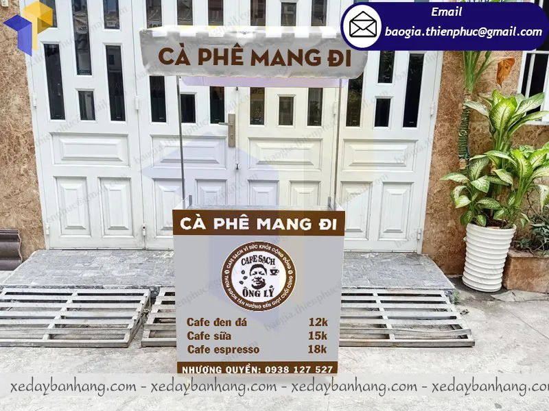 xe lắp ráp bán cafe sạch rẻ