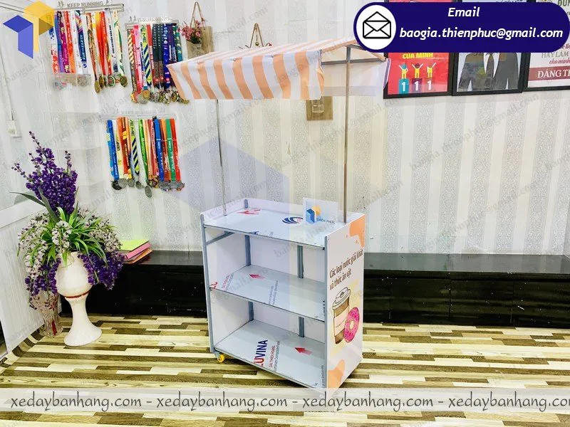 xe lắp ráp bán đồ ăn vặt đẹp giá bao nhiêu